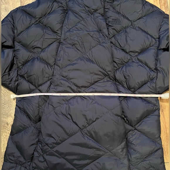 The Northface Far Northern Quilted Puffer Capelet EUC Rich Navy XS - Picture 11 of 16
